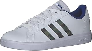 حذاء تنس للأطفال للجنسين من Adidas Grand Court 2.0 K