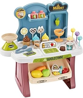 Toy Box Home Supermarket Playset 30X20X10 Cm Multicolour