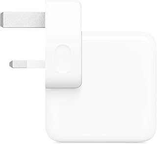 محول طاقة USB-C‏ بقدرة 30 واط من Apple، ابيض