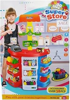 Toy Box Grocery Supermarket Play Set 30X20X10 Cm Multicolor