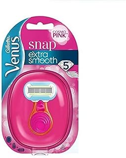 Gillette Venus Extra Smooth Snap Women's Razor + Travel Case (Packaging May Vary)