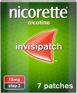 نيكوريت رقع نيكوتين ستيب 2 من انفيزيباتش 15 ملغ 7 (مساعد على الاقلاع عن التدخين)