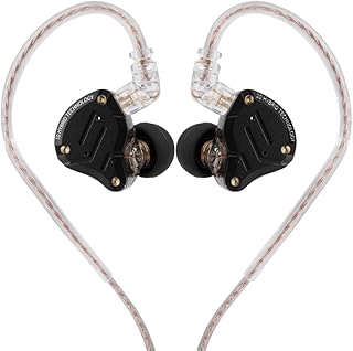 لينسول سماعات اذن KZ ZS10 برو، 4BA+1DD 5 انوية، سماعات اذن سلكية هاي فاي، سماعات العاب هايبرد اي اي ام، كيبل بدبوسين قابل للفصل