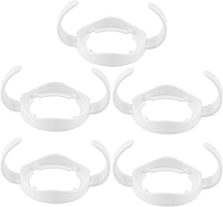 Cisixin Baby Bottle Handle Pack of 5 Baby Nursing Bottle Holder Feeding Bottle Holder Baby Bottle Holder