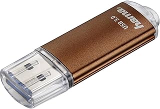 هاما فلاش بين USB 3.0 من ليتا، 16 جيجابايت، 40 ميجابايت/ثانية – بني بني 32 جيجابايت