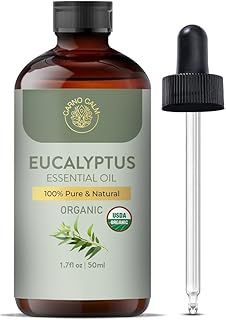 Carno Calm Eucalyptus Essential Oil | 100% Pure & Natural | Ideal for Aromatherapy, Skin,Home Diffusers, Baths & Steam Rooms | 1.7 fl. Oz