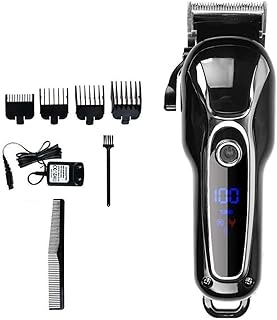 Hair Clippers Professional Hair Trimmer for Men Cordless Shaver Electric Hair Clipper Cutter Machine Carved Hairdressing Styling Barber Tool(Us Plug)