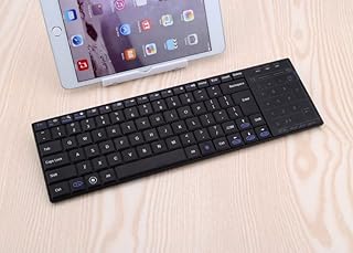 COMP-SA - Super Thin Slim Mini Wireless Bluetooth Keyboard with Touchpad for Windowss Laptop PC Androids Smart Phone wireless keypad