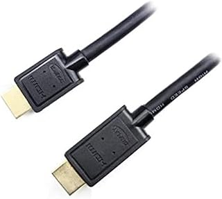 كيبل HDMI فائق السرعة بطول 60 قدم (18.3 متر) مع ايثرنت (60 قدم/18.3 متر) يدعم 4Kx2K 60HZ، 18Gbps - 24 AWG - 3D/ARC/CEC/HDCP 2.2/CL3 - Xbox PS4 PC HDTV CNE646794