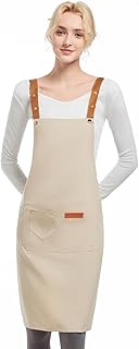 NO SNVEOD Unisex H-shaped Adjustable Strap Apron,Chef Apron.