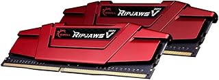 G.سكيل ذاكرة DDR4 SDRAM DDR4 2666 PC4-21300 16GB 2×8GB سلسلة V 288 دبوس من ريبجوس PC4-21300 منصة انتل Z170/ X99 موديل F4-2666C15D-16GVR جي سكيل