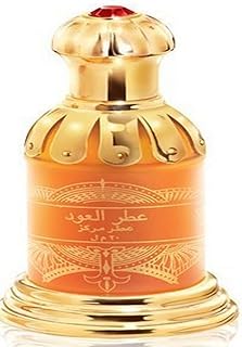 عطر العود الاحمر - الرصاصي - زيت مركز - 20 مل من عطار العود راساسي، للجنسين