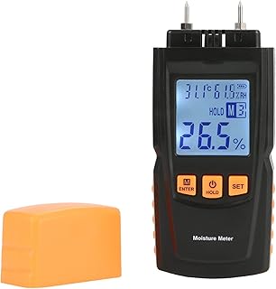 KHCEYT Soil Test Kits Digital Moisture Meter Wood Moisture Detector Pin Type Portable Tester simple and convenient