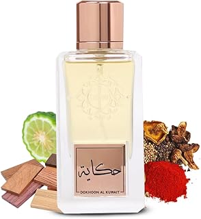 عطر حكاية برائحة العود والتوابل للجنسين من دخون الكويت للعطور- 75 مل