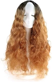 Wigs Black and Brown Long Curly Hair Dyeing Europe Whole Wig Small roll Wig Braided Hair African Braid Wig Stage Hip hop