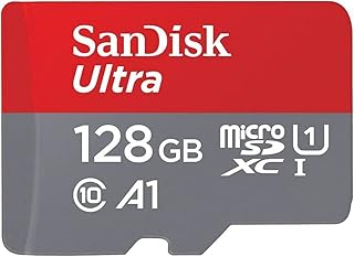 سانديسك بطاقة الترا microSDXC UHS-I بسعة 128 جيجابايت لأجهزة كروم بوك - معتمدة تعمل مع كروم بوك - SDSQUAB-128G-GN6FA