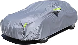 TSRIS Car Cover Compatible With Suzuki Jimny Waterproof Dustproof Anti-UV All Weather Car Cover With Reflective Strips