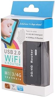 راوتر لاسلكي-ان صغير محمول 3G/4G USB بواي فاي هوت سبوت ايه بي، شبكة محلية لاسلكية RJ45 بسرعة 150 ميجابت في الثانية من دايني، نطاق ترددي مفرد