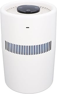 4L Desktop Purifier, Large Capacity Tank, Dual Functional Humidifier, Efficient Purification, Quiet Running, Versatile Use for Bedroom Home Office Baby Nursery Plant, White