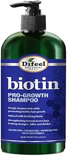 شامبو Difeel Pro-Growth Biotin 12 أونصة. - شامبو لتنعيم الشعر وتساقطه