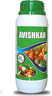 Avishkar Seaweed Liquid for Plant Fertilizer Plants 500ml - Seaweed Liquid Fertilizer for Home Gardening, Liquid Micronutrients Growth Booster Fertilizer for Lawn, Garden & Indoor Outdoor Plants