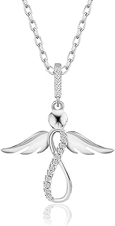 Chief Women's 925 Silver Necklace with Pendant, Butterfly Chain, Silver Necklace, Women's Anchor Chain for Women, Chain Jewellery Gift, 14K Gold-Plated Option (C-004)