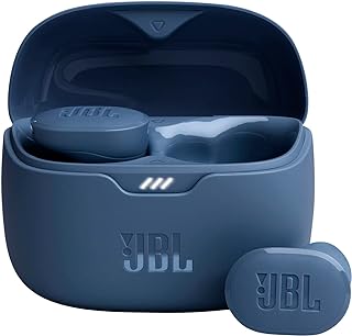 JBL سماعات اذن لاسلكية بخاصية الغاء الضوضاء من تون بادز (ازرق)، داخل الأذن