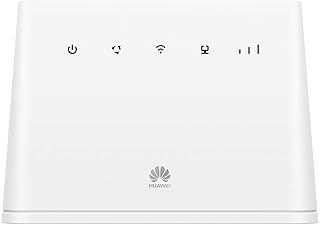 راوتر B311 2020 بتقنية 4G/ LTE بسرعة 150 ميجابت/ثانية من هواوي، ابيض، نطاق ترددي مفرد