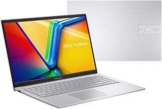 لاب توب فيفو بوك من اسس X1504ZA / انتل كور I7-1255U / ذاكرة رام 16 جيجابايت / 512 SSD / شاشة 15.6 بوصة FHD / ويندوز 11 / كيبورد عربي-انجليزي- فضي