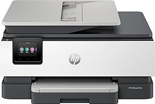 HP طابعة نافثة للحبر ملونة لاسلكية الكل في واحد من اوفيس جيت برو 8139e للطباعة والمسح الضوئي والنسخ والفاكس وADF والطباعة على الوجهين الافضل للمنزل والمكتب، ضمان لمدة عام من الحبر الفوري (40Q51A)