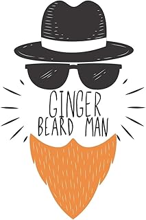 Ginger Beard Man: Ginger Men I Red Head I Redhair I Beard I Barber