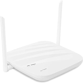 جي ال اي نت GL-AP1300-LTE (Cirrus-LTE) نقطة وصول للشبكات السقفية للمؤسسات، 400Mbps(2.4G)+867Mbps(5G) واي فاي مجتمعة، 128MB RAM، OpenVPN، OpenWrt/LEDE مثبت مسبقا، كلاود فلير DNS (EC25-E)