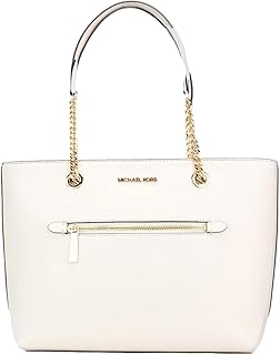 Michael Kors Jet Set Medium Front Pocket Chain Top Zip Tote