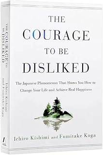 كتاب The Courage to Be Disliked How Free Yourself Change Your Life and Achieve Real Happiness انجليزي بغلاف ورقي واحد