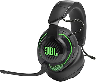 JBL سماعة راس لاسلكية للالعاب من كوانتوم 910X لاجهزة Xbox (اسود)، اسود/اخضر