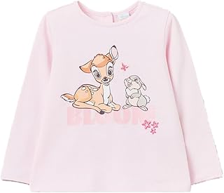 ovs Girls Long-Sleeve T-Shirt With Bambi Print