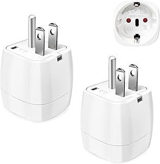 vutizal USA EU Male Adapter أسود