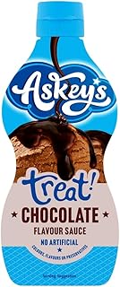 Askeys Treat Chocolate Flavour Topping, 325 G, large