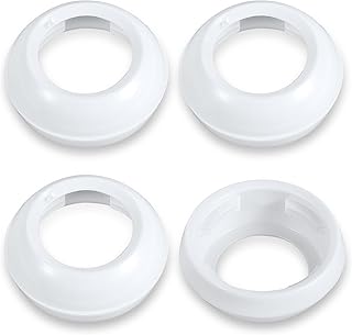 4 x Replacement Baby Bottles Rings for Philips Avent Bottles, Baby Bottles Screw Rings BPA-Free Compatible with Avent Natural Plastic and Glass Bottles