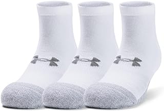 Under Armour Unisex Adults Heatgear Low cut 3 Pack Socks (pack of 3)