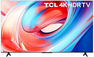 TCL تلفزيون LED ذكي 65 بوصة بدقة 4 كيه UHD HDR، اسود - 65P69B (موديل 2024)