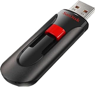 سانديسك ذاكرة فلاش كروزر جلايد USB 2.0 بسعة 256 جيجابايت - SDCZ60-256G-B35، اسود/احمر