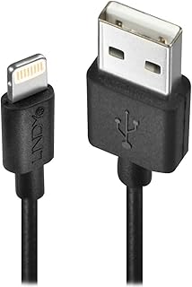 ليندي كابل USB الى لايتنينج بطول 0.5 متر، اسود