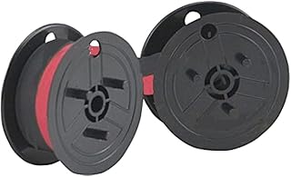 Farbbandfabrik Original Sharp CS 2635 RH Double Spool Compatible with CS2635RH Gr Ink Ribbon Black/Red