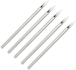 10Pcs Body Ear Nose Navel Eyebrow Piercing Needles Sealed and Sterilized 12G 14G 16G 18G 20G Gauge for Piercing Supplies Piercing Kit Body Piercing Tool