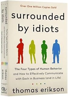 كتاب رواية كتاب انجليزية من كتاب Surrounded by Idiots The Four Types of Human Behavior بقلم توماس اريكسون (كتاب واحد)