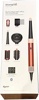 Dyson Airwrap i.d. Multi-Styler and Dryer Curly+Coily HS08 - Bluetooth Enabled - for Perfect Curls (Strawberry Bronze/Blush Pink)