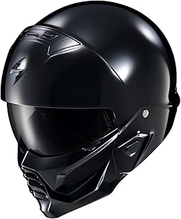 ScorpionEXO Covert 2 Open Face 3/4 Full Mode Motorcycle Helmet Bluetooth Ready Speaker Pockets Interchangeable Mouth Cove