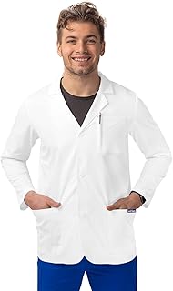 Scrub Lab Coat â€“ Unisex Labcoat For Doctors & Scientists, White, XX-Large-US