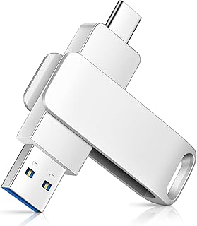 لينجي ذاكرة فلاش USB 3.0 سعة 1 تيرابايت نوع C مع للكمبيوتر واللابتوب واندرويد للصور والفيديو والموسيقى والملفات